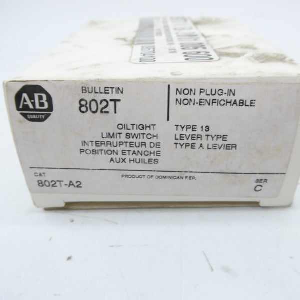 ALLEN BRADLEY 802T-A2 SER. C (AS PICTURED) (WH) NSMP