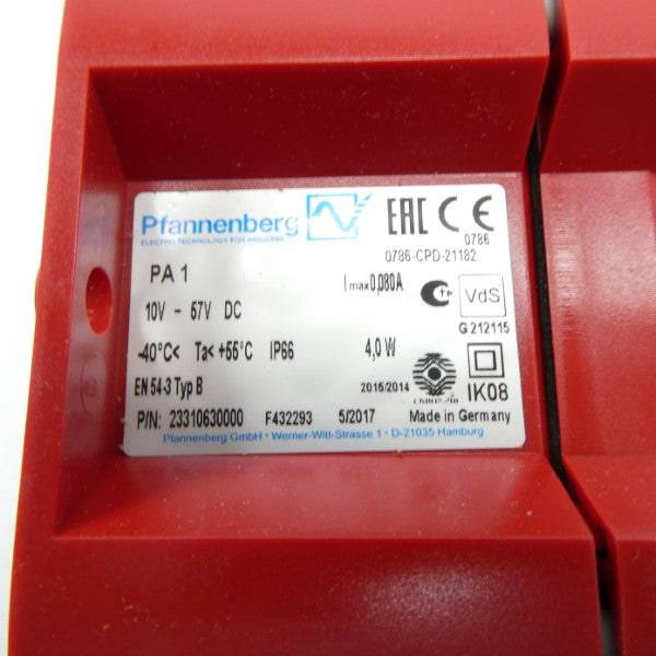 PFANNENBERG 23310630000 PA1 10-57VDC NSMP