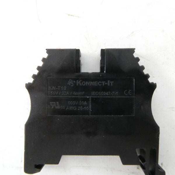 KONNECT IT KN-T10BLK-25 600V 30A (PKG OF 24) NSMP