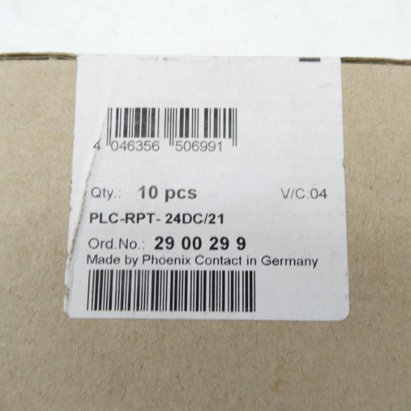 PHOENIX CONTACT PLC-RPT-24DC/21 2900299 (PKG OF 10) NSFS