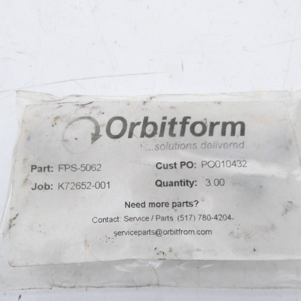ORBITFORM FPS-5062 (PKG OF 3) NSMP