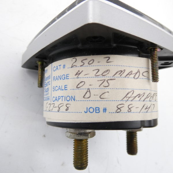 GENERAL ELECTRIC 250-2 0-75DCA NSMP