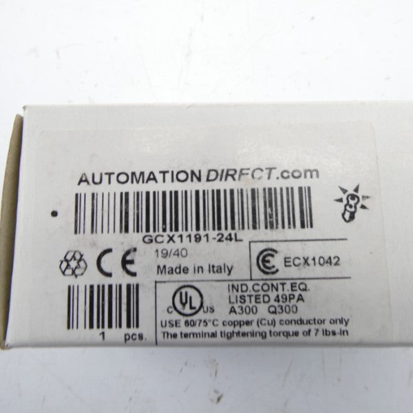 AUTOMATION DIRECT GCX1191-24L NSMP