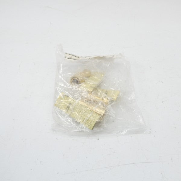 NITTO KOHKI 345110110 1S-A-BRASS-NBR (PKG OF 4) NSMP