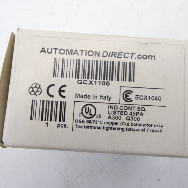 AUTOMATION DIRECT GCX1105 NSMP