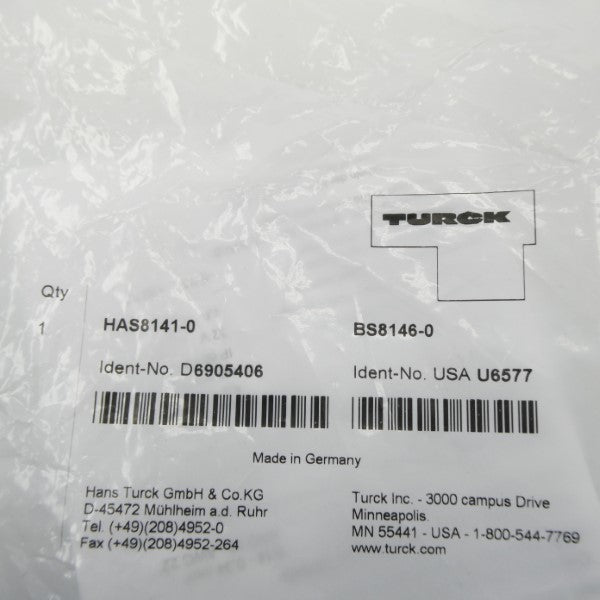 TURCK HAS8141-0 BS8146-0 NSMP