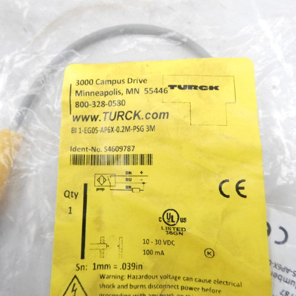 TURCK BI1-EG05-AP6X-0.2M-PSG3M S4609787 10-30VDC NSMP