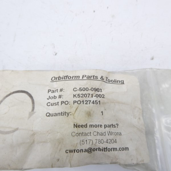 ORBITFORM C-500-0903 NSMP