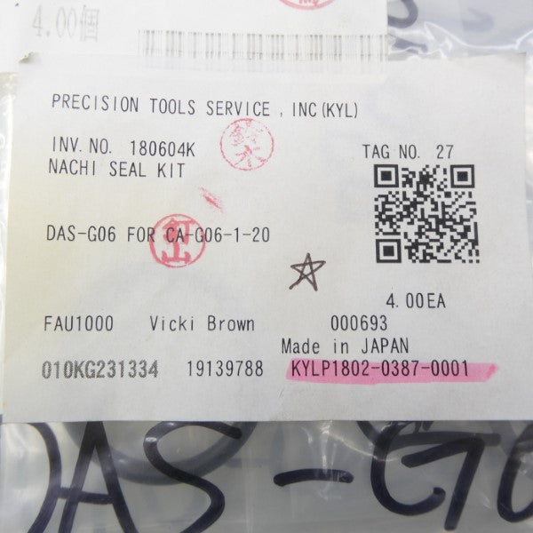 PRECISION TOOLS DAS-G06 (PKG OF 4) NSMP