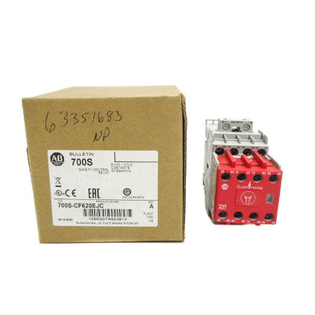 ALLEN BRADLEY 700S-CF620EJC SER. A 24VDC 20A (BR/WH) NSMP