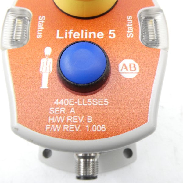 ALLEN BRADLEY 440E-LL5SE5 SER. A F/W 1.006 REV. B (BR/WH) NSMP