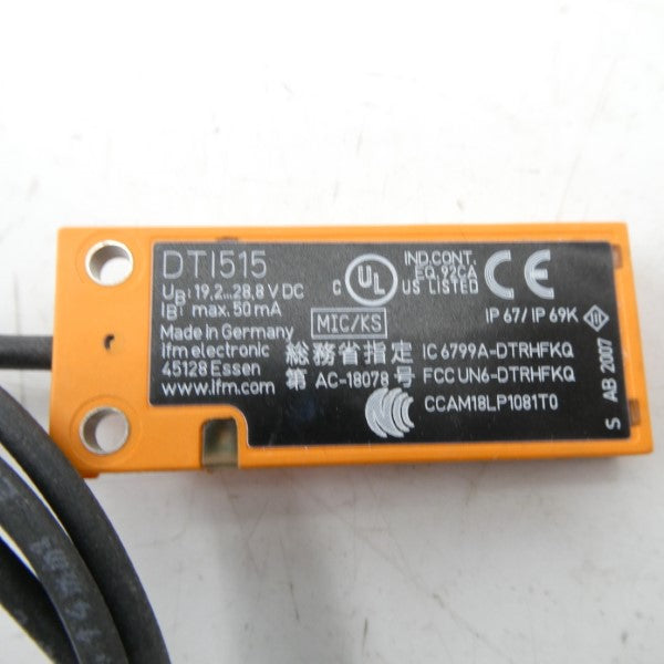 IFM EFECTOR DTI515 19.2-28.8VDC NSNP