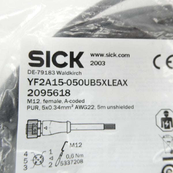 SICK YF2A15-050UB5XLEAX 2095618 NSMP