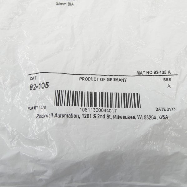 ROCKWELL 92-105 SER. A NSMP