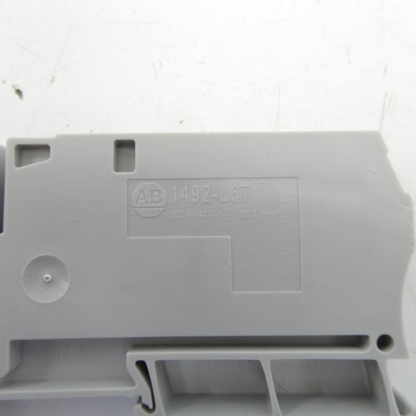 ALLEN BRADLEY 1492-L6T SER. A 800V (PKG OF 50) (WH) NSMP