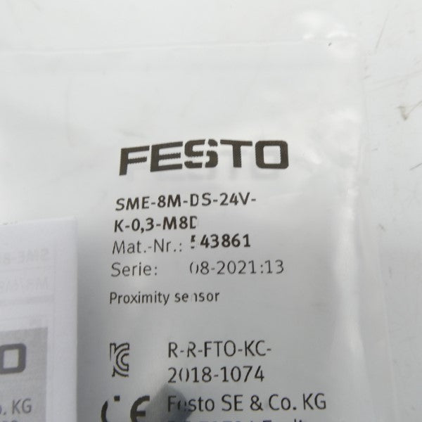 FESTO SME-8M-DS-24V-K-0.3-M8D 543861 NSMP
