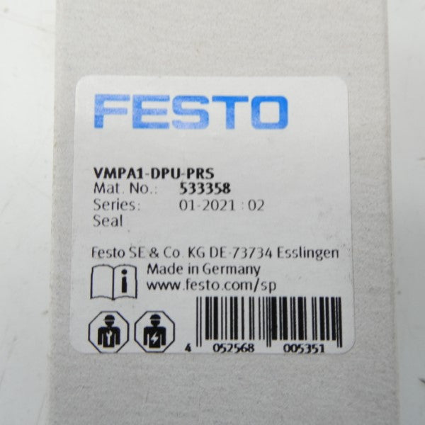 FESTO VMPA1-DPU-PRS 533358 (PKG OF 3) NSMP