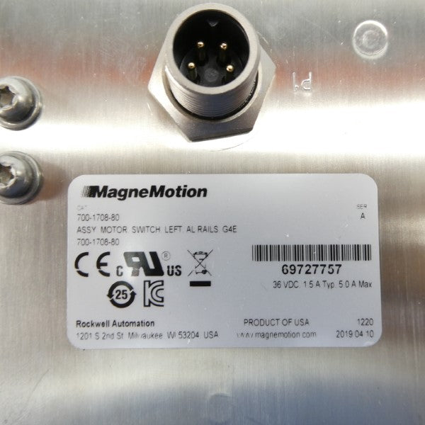 MAGNEMOTION 700-1708-80 SER. A 36VDC 1.5A NSMP