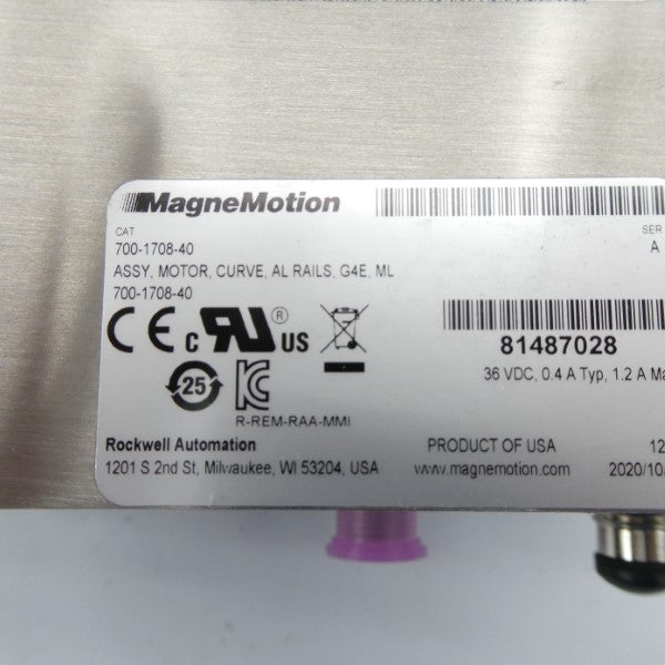 MAGNEMOTION 700-1708-40 SER. A 36VDC 0.4A NSMP