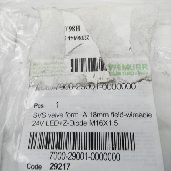 MURR ELEKTRONIK 7000-29001-0000000 24V NSMP