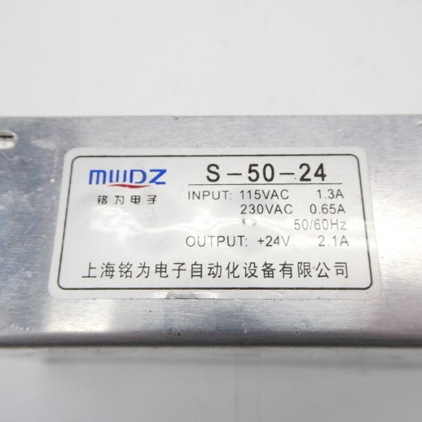 MWDZ S-50-24 115/230VAC 0.65/1.3A NSNP