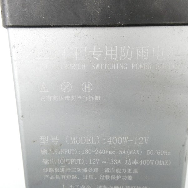 LED 400W-12V 180-240VAC 5A NSNP