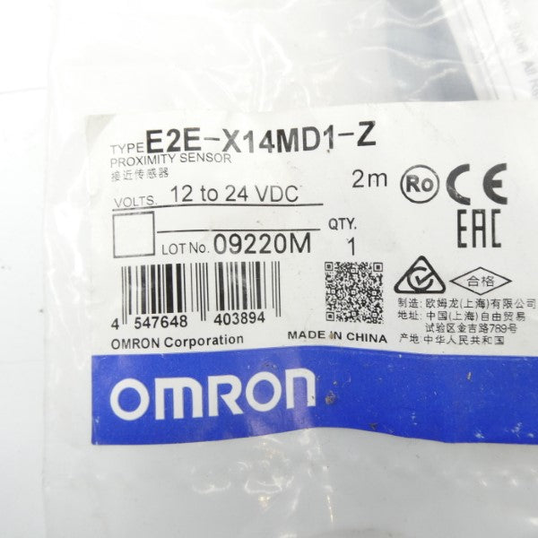 OMRON E2E-X14MD1-Z 12-24VDC 2M NSMP