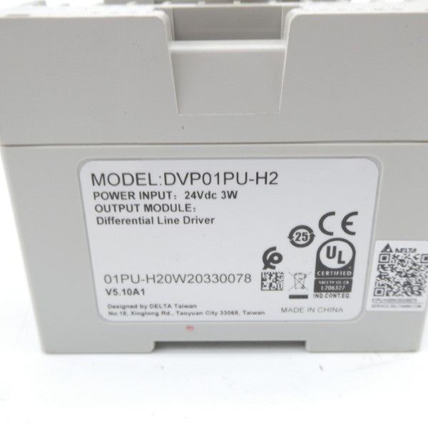 DELTA DVP01PU-H2 24VDC NSNP