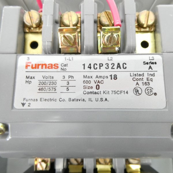 FURNAS 14CP32AC SER. A 600VAC 18A NSNP