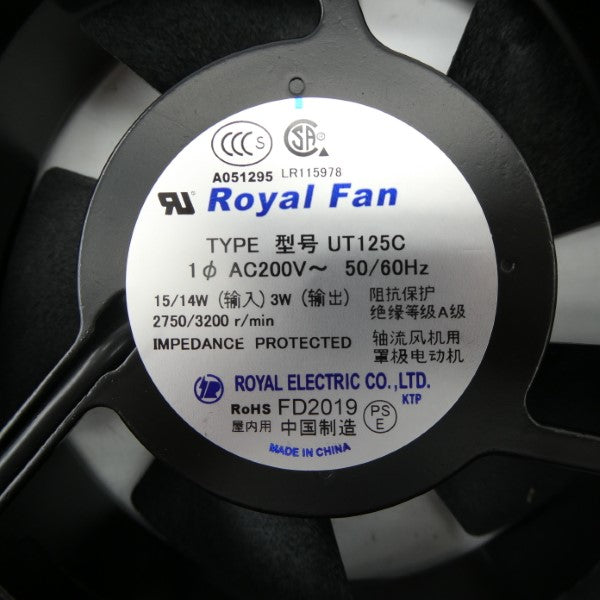 ROYAL ELECTRIC UT125C 200VAC NSNP
