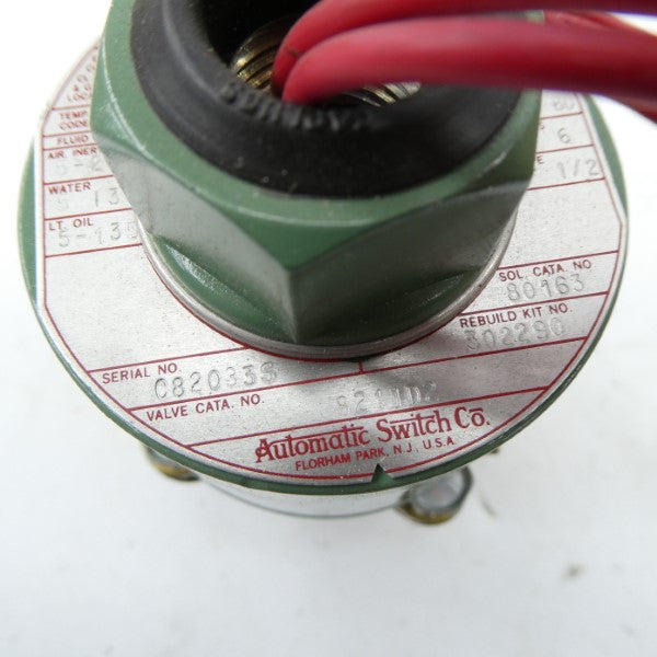 ASCO 8211D2 110/120V 5-200PSI 1/2 NSMP