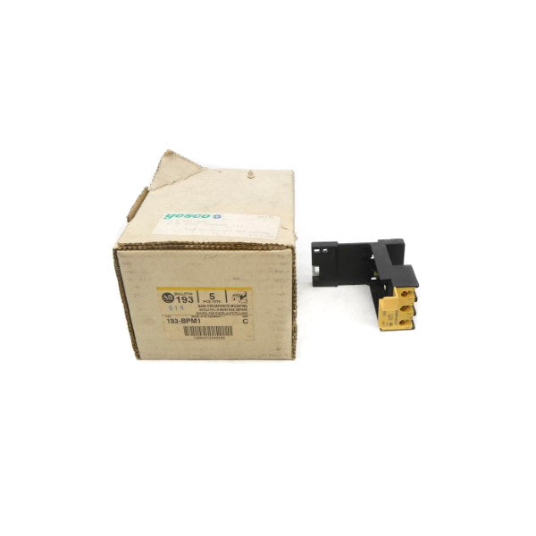 ALLEN BRADLEY 193-BPM1 SER. C (PKG OF 2) (WH/YL) NSMP