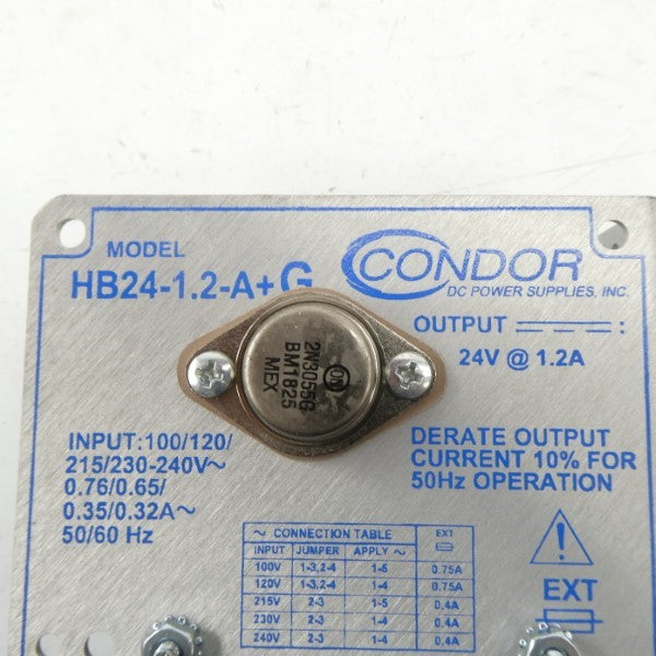 CONDOR HB24-1.2-A+G 24V 1.2A NSMP