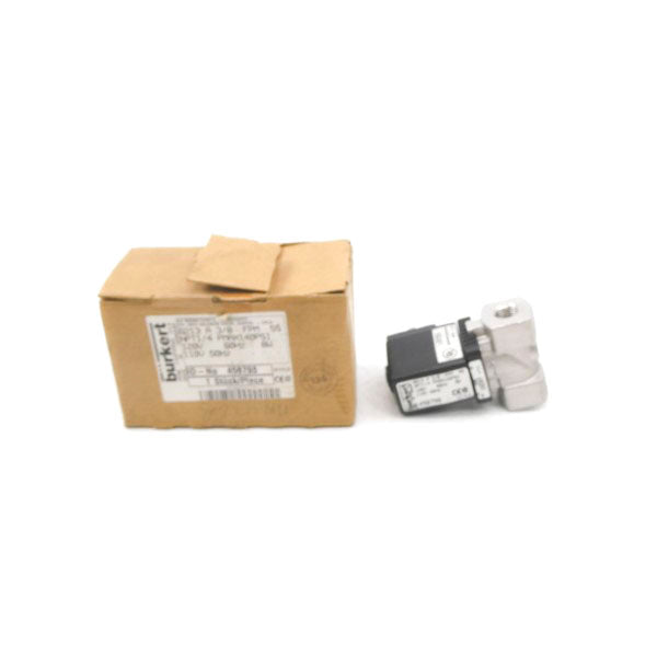 BURKERT 6213A3/8FPMSS 458798 110/120V NSMP