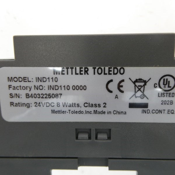 METTLER TOLEDO 71208076 IND110 24VDC NSMP