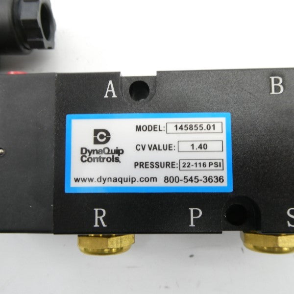 DYNAQUIP CONTROLS 145855.01 110VAC 25A 22-116PSI NSNP
