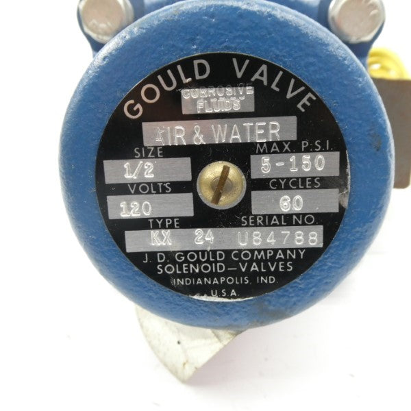 GOULD VALVE KX24 120V 5-150PSI 1/2" NSNP