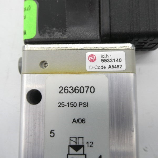 NORGREN 2636070-0247-D 25-150PSI NSMP
