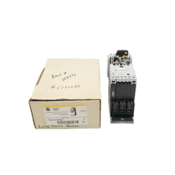 ALLEN BRADLEY 190-CPS40D SER. A 110/120V (WH/YL) NSMP