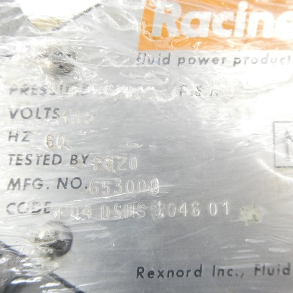 RACINE FD4DSHS104S01 653000 115V NSNP