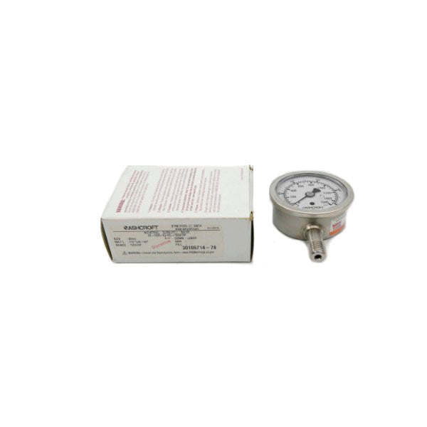 ASHCROFT 63-1008-S-02L-1500#/KP 1500PSI 63MM NSMP