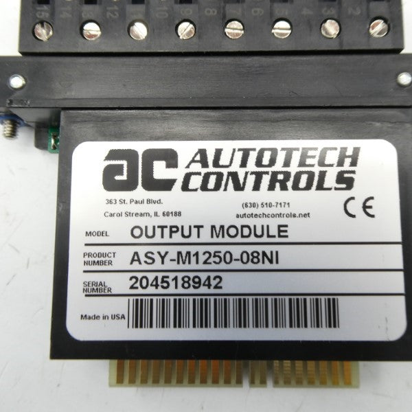 AUTOTECH CONTROLS ASY-M1250-08NI NSMP