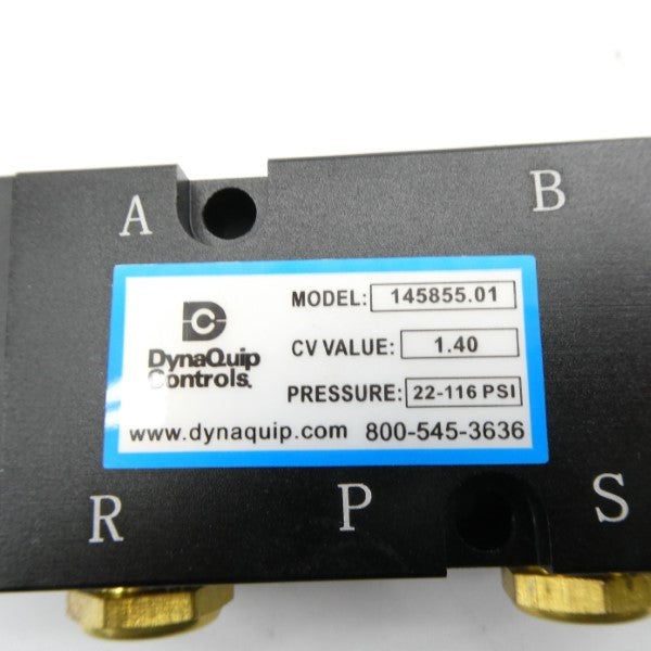 DYNAQUIP CONTROLS 145855.01 22-116PSI (AS PICTURED) NSNP