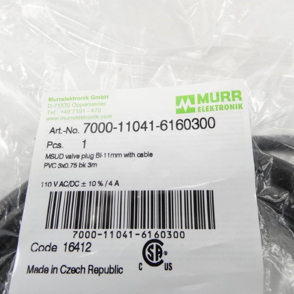MURR ELEKTRONIK 7000-11041-6160300 110VAC/DC 4A NSMP