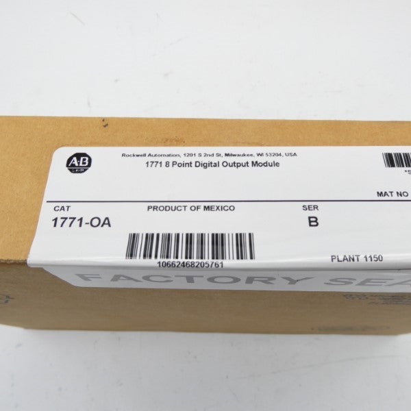 ALLEN BRADLEY 1771-OA SER. B DATE: 2019 NSFS