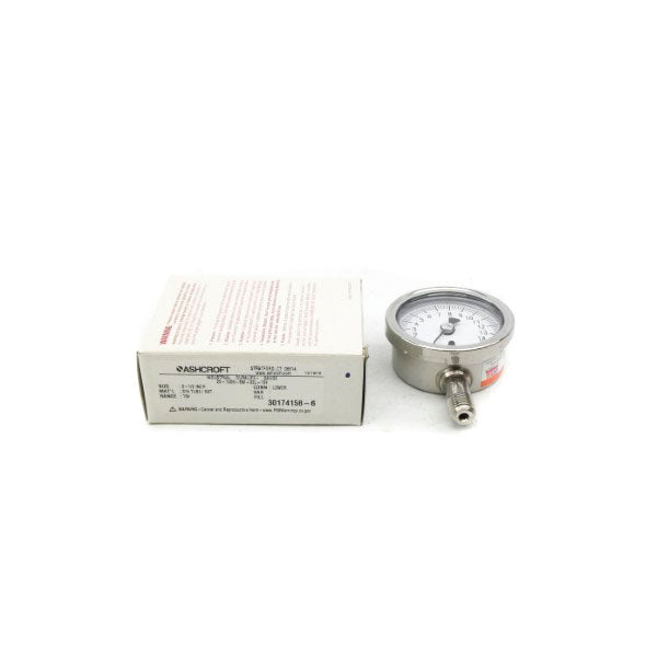 ASHCROFT 25-1009-SW-02L-15# 15PSI 2-1/2" NSMP