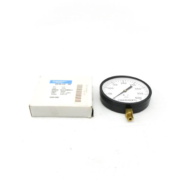 ASHCROFT 45W1000H02L400# 400PSI 4-1/2" NSMP