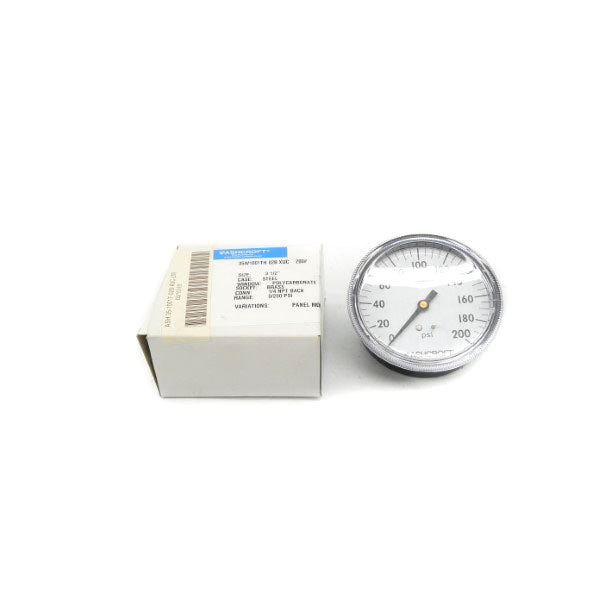 ASHCROFT 35W1001TH02BXUC200# 200PSI 3-1/2" NSMP