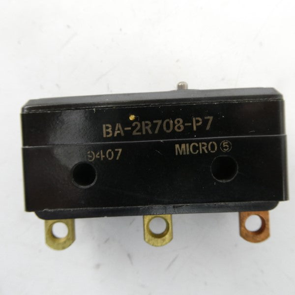 MICRO SWITCH BA-2R708-P7 480VAC 20A NSMP