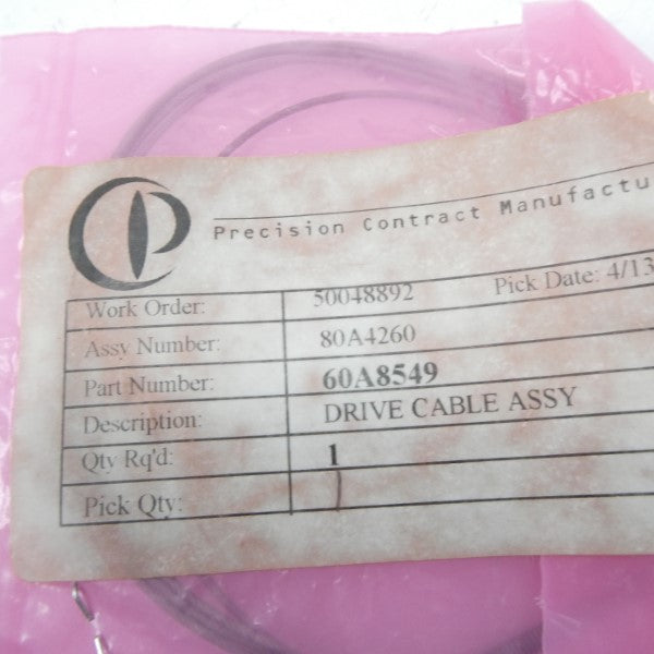 PRECISION CONTRACT 60A8549 NSMP